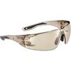 BOLLE RUSHMN30E RUSH+ 2.0 PC Safety Glasses, Copper, Black Frame