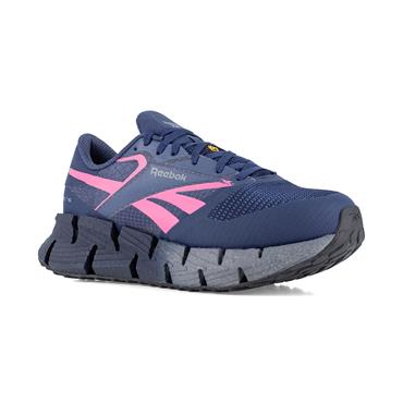 REEBOK IB309 S1PS SR HRO FLOATZIG Ladies Safety Shoes, Blue/Pink
