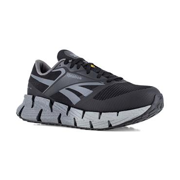 REEBOK IB3031 S1PS SR HRO FLOATZIG Safety Shoes, Black/Grey
