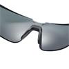 BOLLE RUSHMN20E RUSH+ 2.0 Safety Glasses, Smoke, Medium/Large, Black Frame
