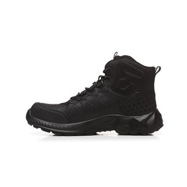 NO RISK Grip Hard STX S3S HI CI FO SR Safety Boots, Black