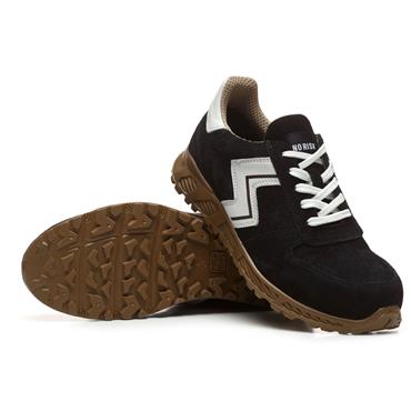 NO RISK SNKR Street S3S HI CI FO SR Low Safety Trainers, Black