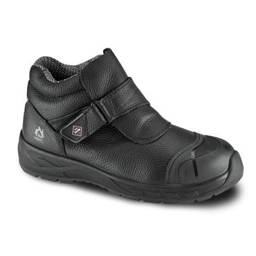 NO RISK Magma S3 ESD Welding High Safety Boots, Black