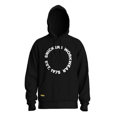 SNICKERS 2010 Logo Terry Sweatshirt Hoodie, Black
