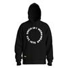 SNICKERS 2010 Logo Terry Sweatshirt Hoodie, Black, Size Small