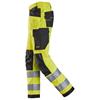 SNICKERS 6238 High-Vis Class 2, Trousers Holster Pockets, Yellow/Black, 31x32