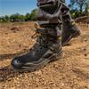 DEWALT STEELFORGE S7S SR FO HRO SC LG Waterproof Safety Boots, Black, Size 7/41