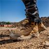 DEWALT STEELFORGE S7S SR FO HRO SC LG Waterproof Safety Boots, Honey, Size 7/41