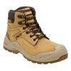 DEWALT STEELFORGE S7S SR FO HRO SC LG Waterproof Safety Boots, Honey, Size 7/41