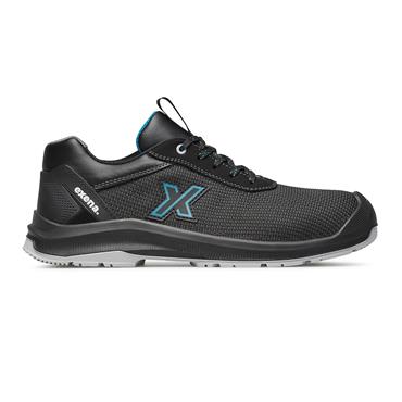 EXENA FUSION S3L SC FO SR ESD Low Safety Trainers, Black/Blue