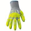 UVEX HexArmor Helix 3014IMP Cut-Protection/impact Gloves, Size 8