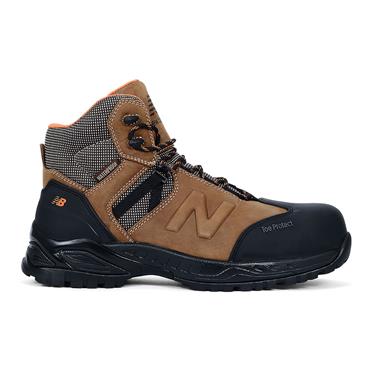 NEW BALANCE Allsite S3 WR Safety Boots, Rustic Brown/Black