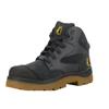 STEEL BLUE Parkes Zip S3 Composite Safety Boots, Black Amber, Size 7/41