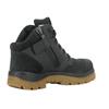 STEEL BLUE Parkes Zip S3 Composite Safety Boots, Black Amber, Size 7/41