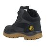 STEEL BLUE Parkes Zip S3 Composite Safety Boots, Black Amber, Size 7/41
