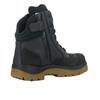 STEEL BLUE Southern Cross Zip S3 Composite Safety Boots, Black Amber, Size 7/41