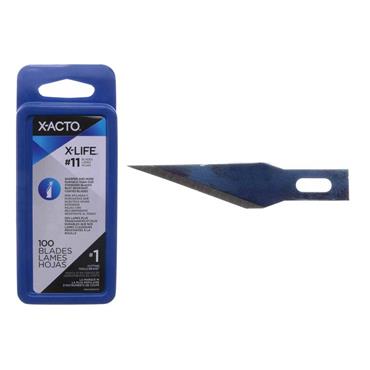 X-ACTO X611 No.11 Knife Blades, Pack of 100