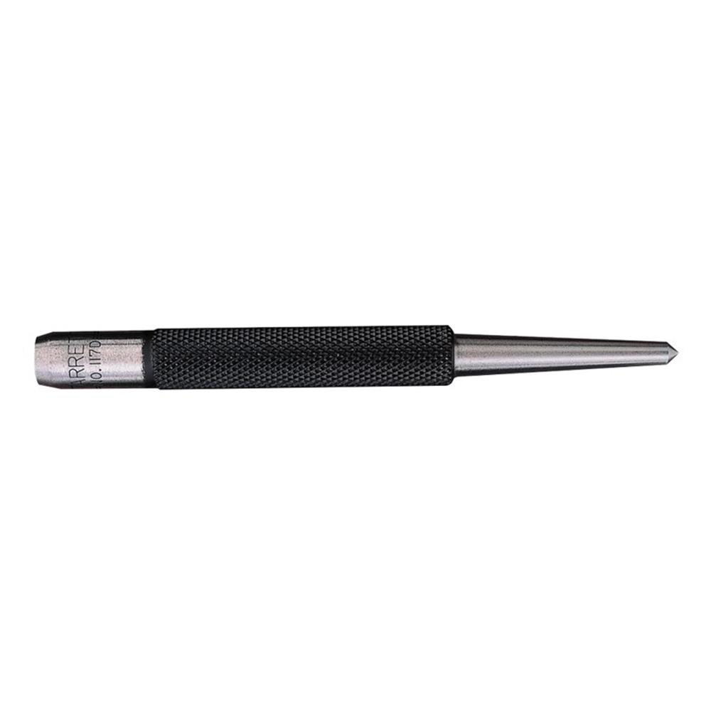 Starrett Punch Tool Steel Center Punch With Round Shank And