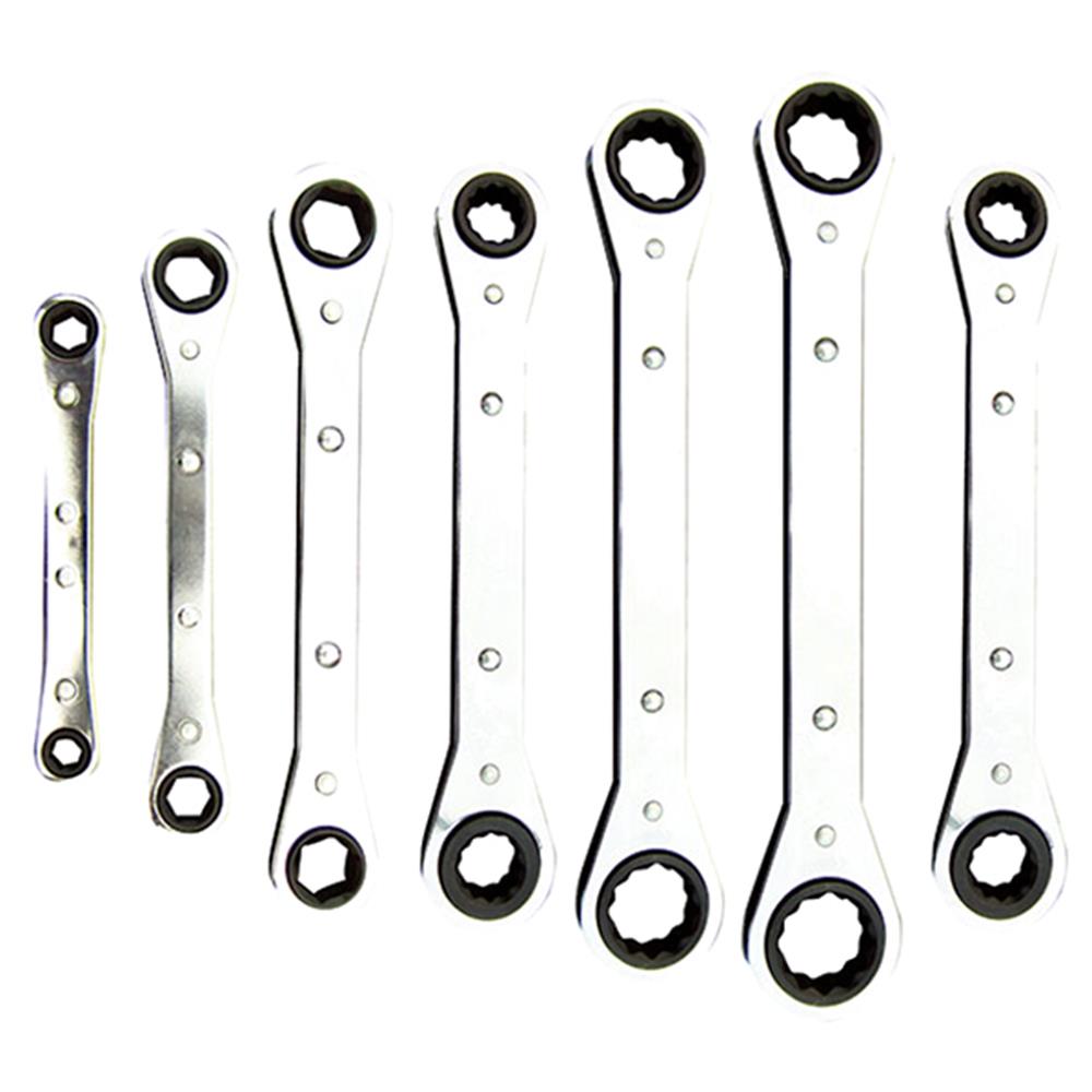 Kastar RBM7 7 Piece Metric Flat Wrench Set available online Caulfield Industrial