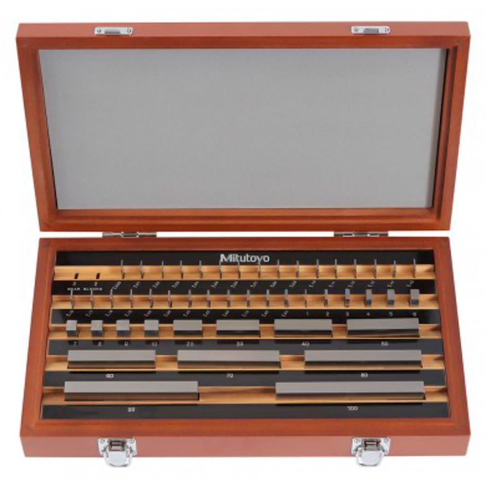 Mitutoyo 51696211 47 Blocks Metric Gauge Block Set available online
