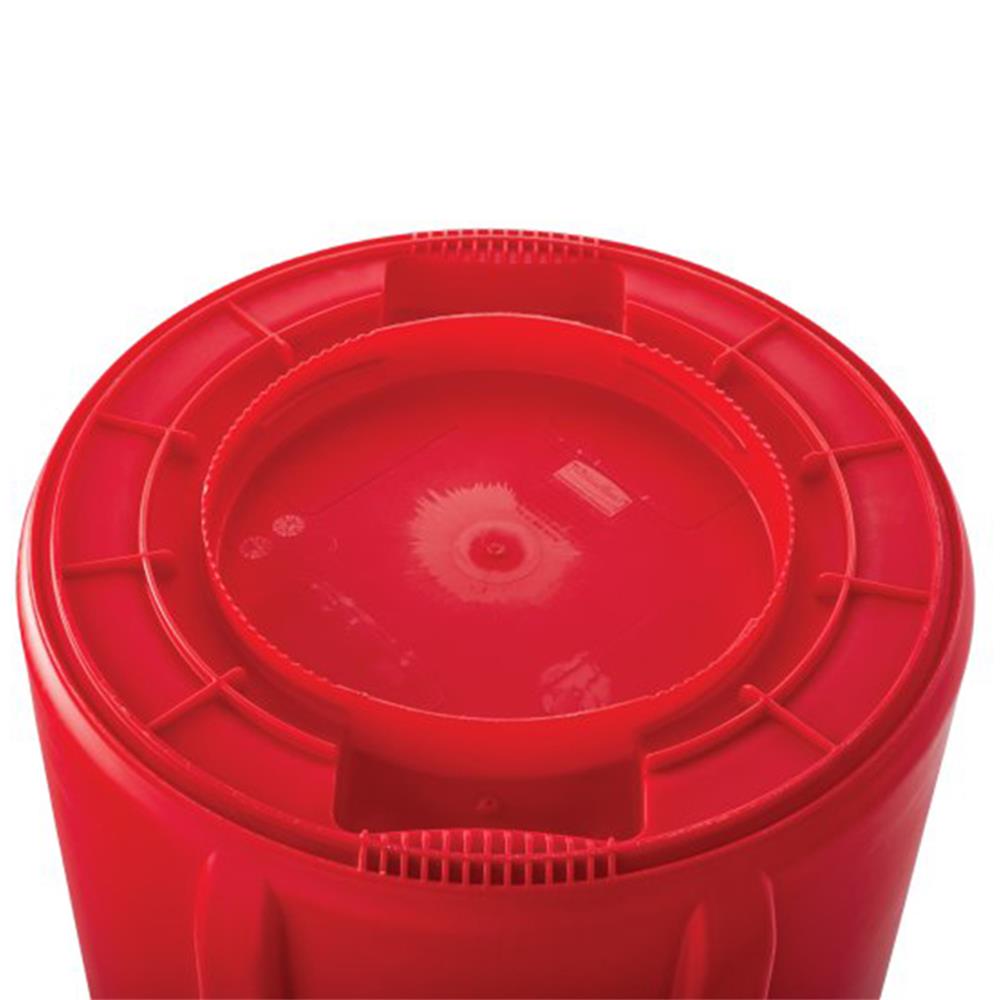 Rubbermaid Vented Round Waste Container and Lid available online