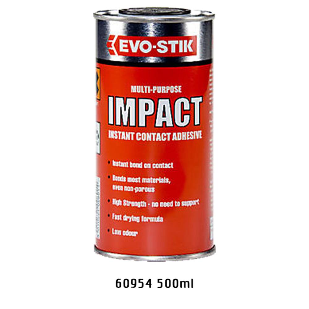 EvoStik MultiPurpose Impact Instant Amber Contact Adhesives available