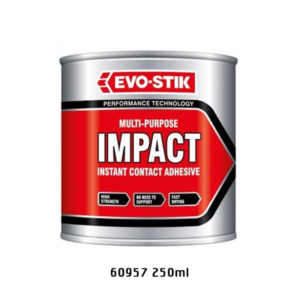 EvoStik MultiPurpose Impact Instant Amber Contact Adhesives available