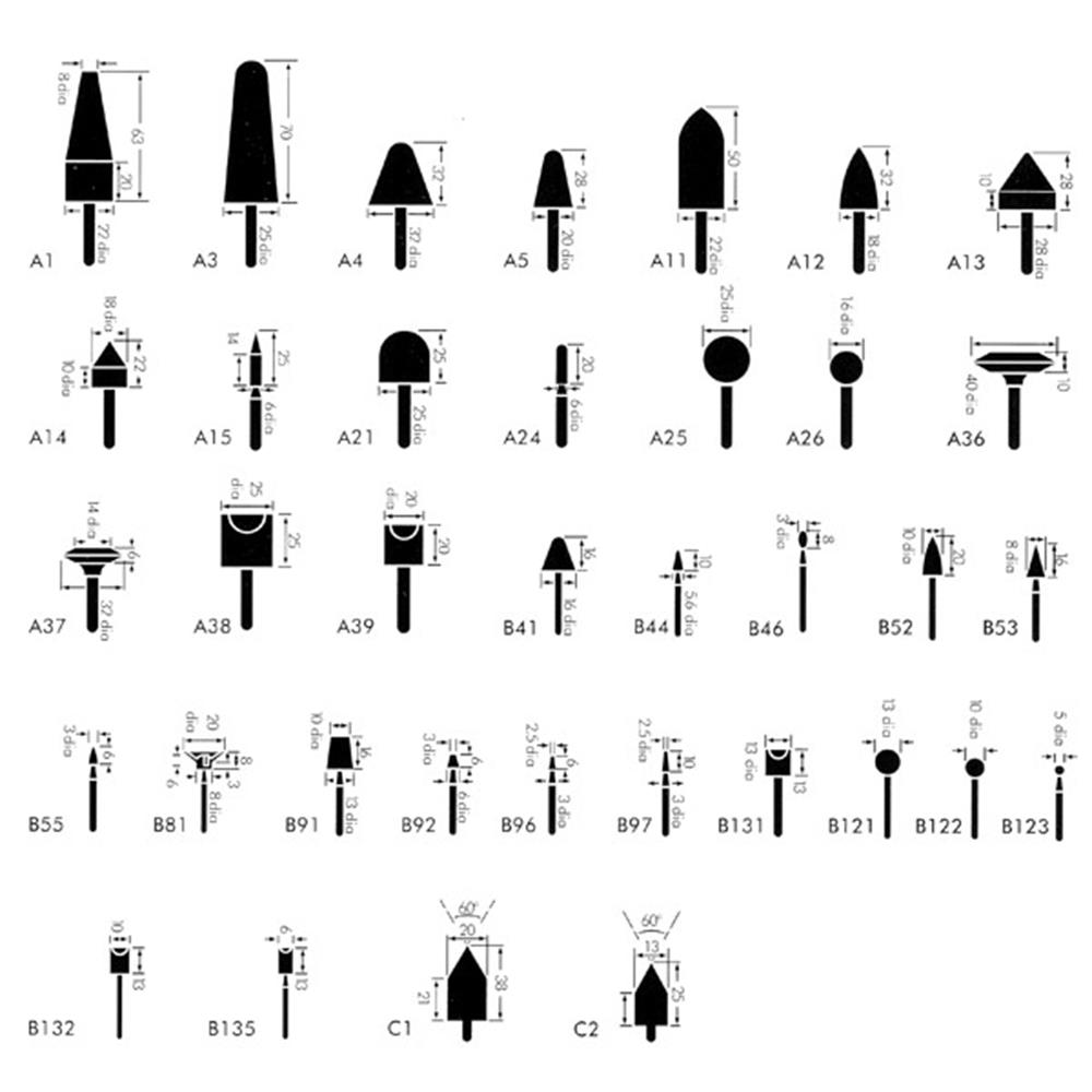 Norton Mounted Points & Mounted Wheels available online Caulfield