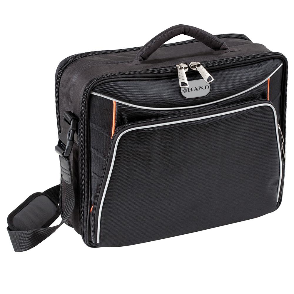 GT Line 410 x 140 x 330mm Black Padded Laptop Bag HAND BASIC