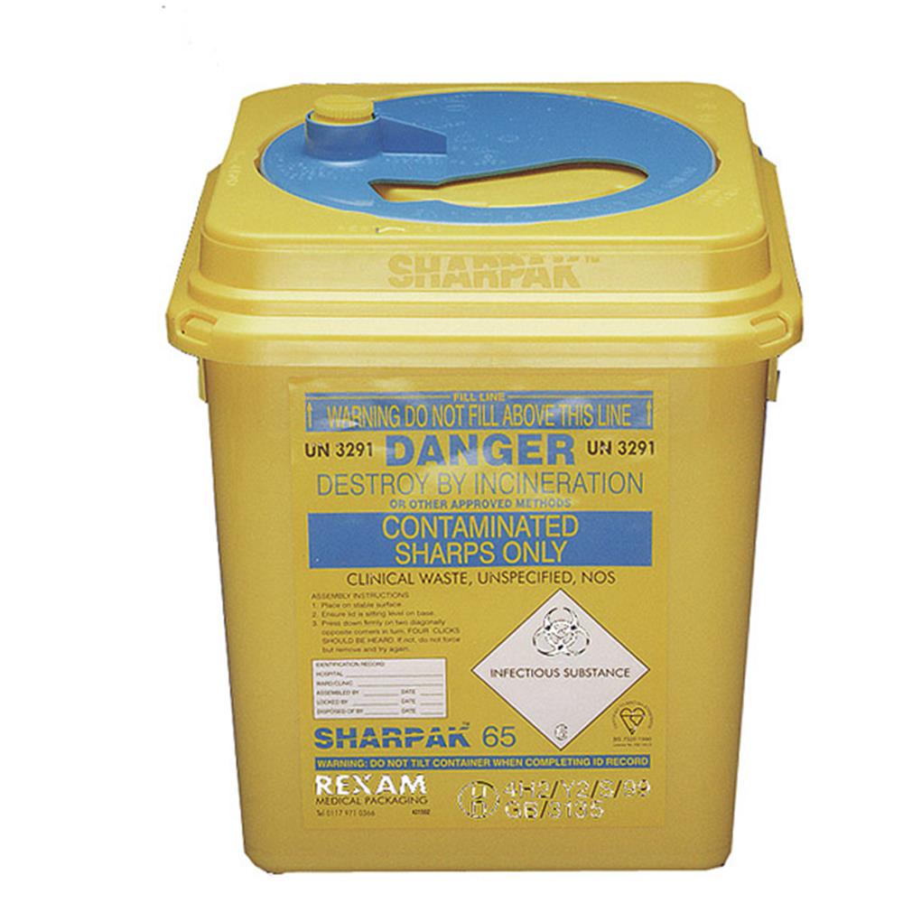 SHARKPAK Sharp Blade Containers available online Caulfield Industrial