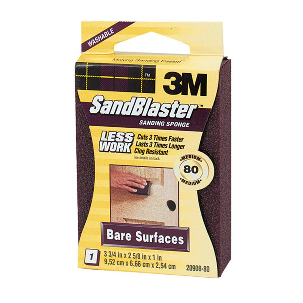 3M SandBlaster™ Bare Surfaces Sanding Sponges available online Caulfield Industrial
