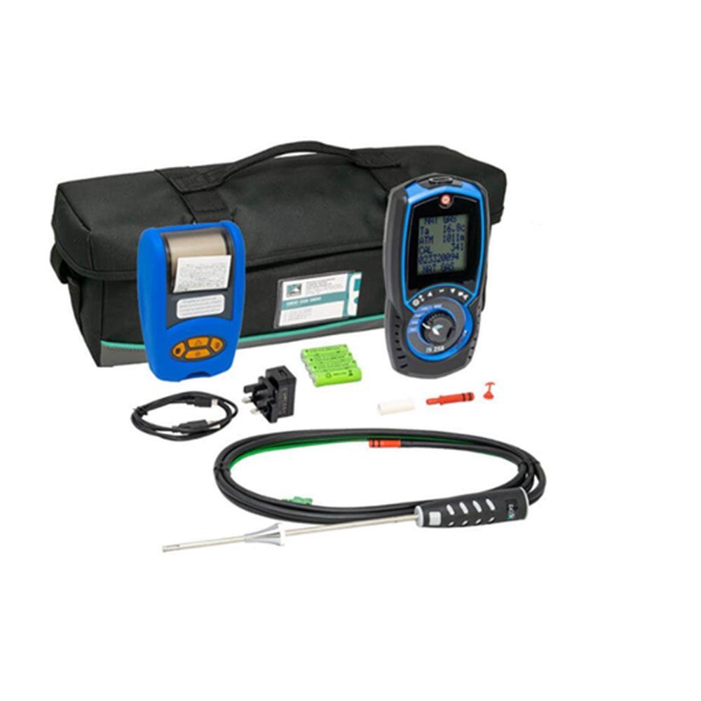 KANE 258 Flue Gas Analyser with direct CO, O2 & CO sensor protection Kit available online