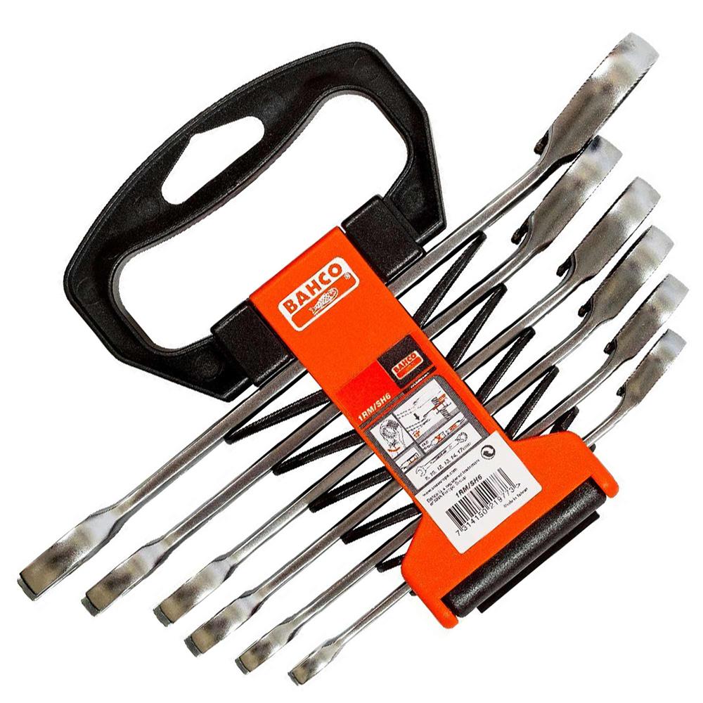 Bahco 1RM/SH6 6 Piece Metric Ratchet Combination Wrench Set available