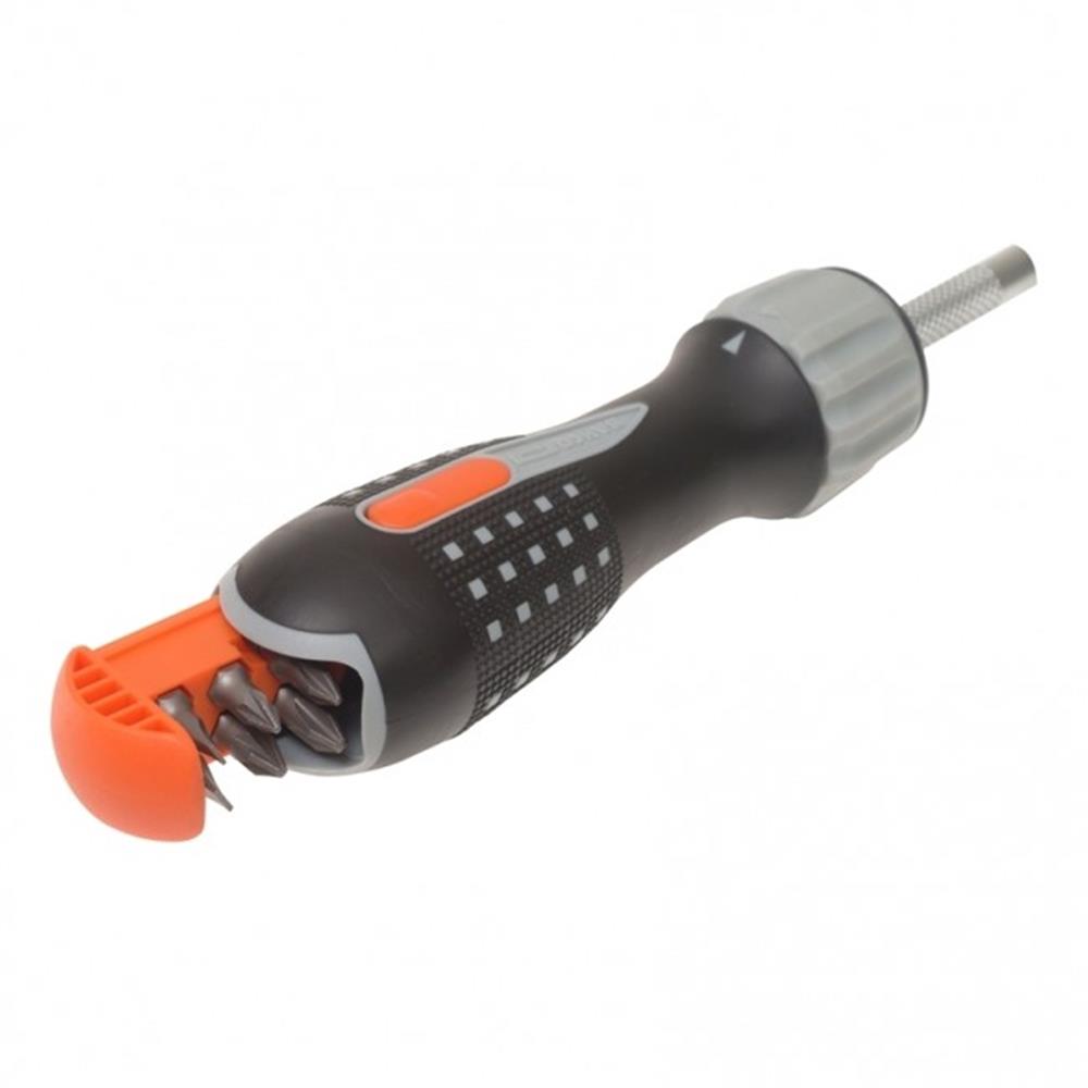 Bahco 808050L LED Lights Ratchet Screwdriver and Bit available online