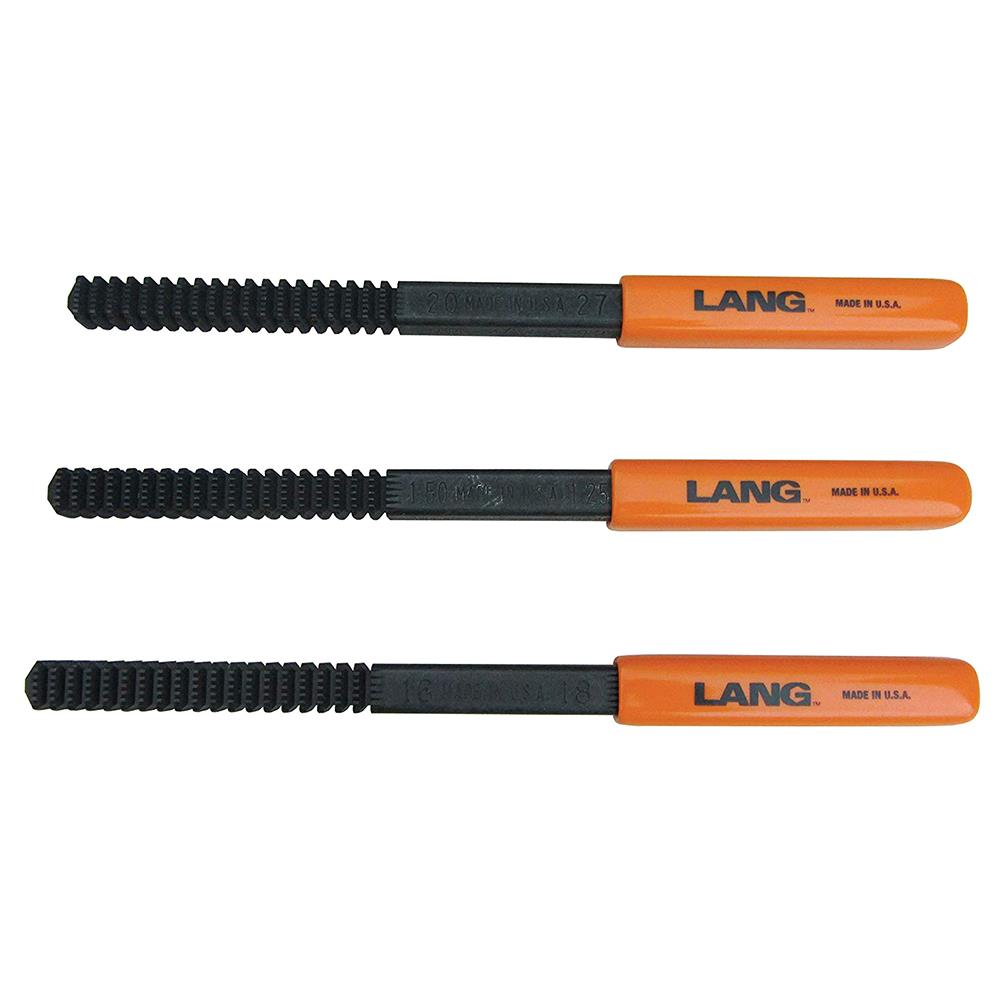 Lang 2573 3 Piece Thread Restorer Hand File Set available online ...