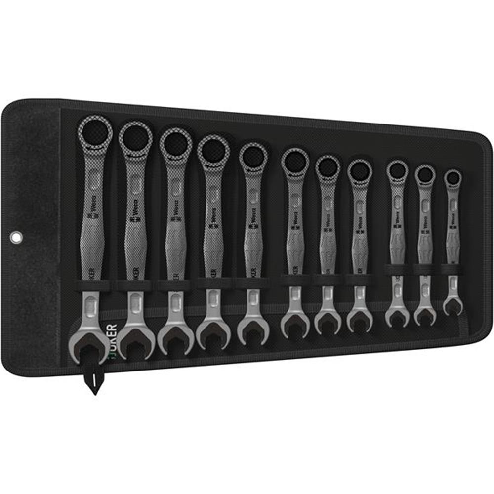 Wera 020013 11 Piece Metric Joker Ratchet Combination Spanner Set ...