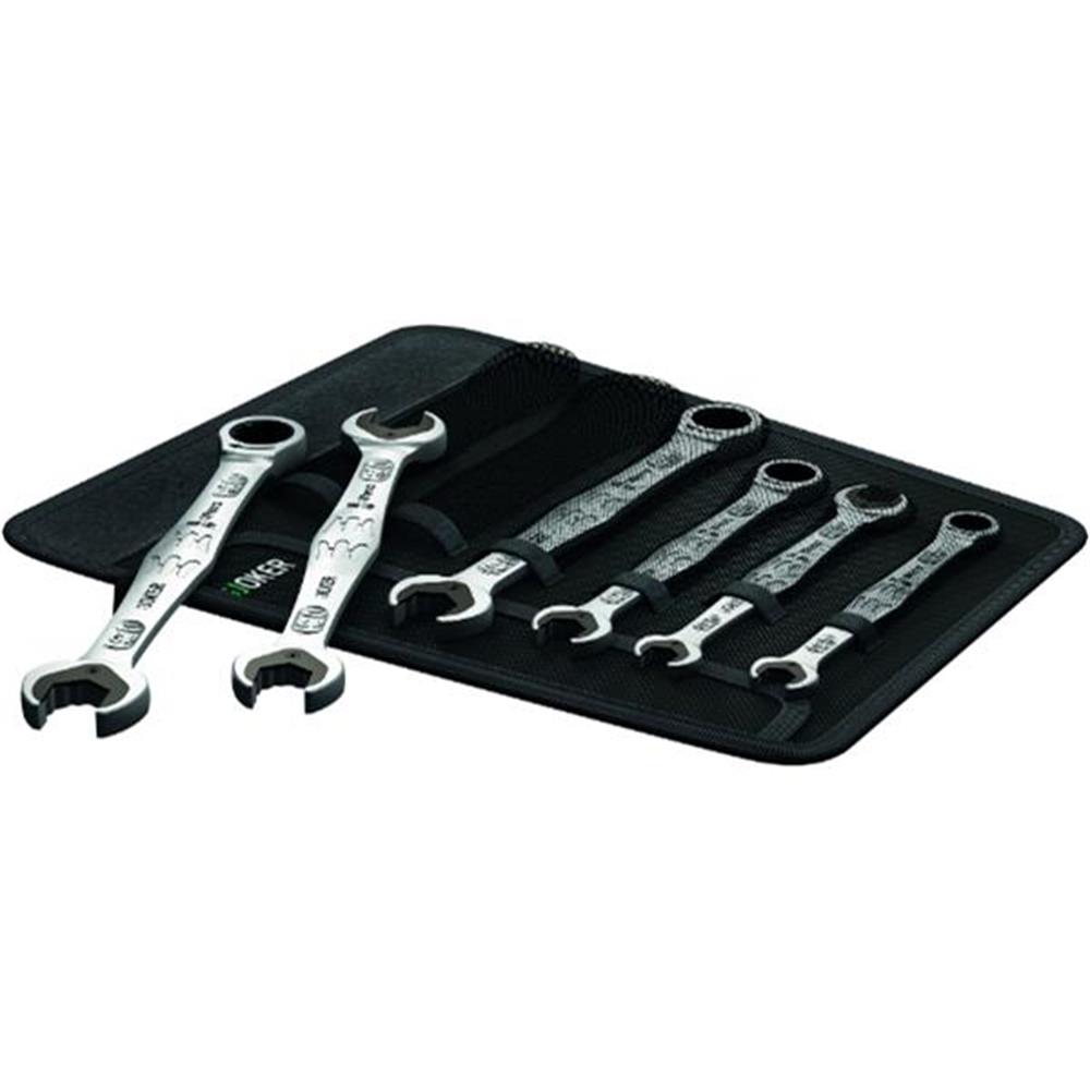 Wera 020022 6 Piece Metric Joker Combi Ratchet and Double Open End