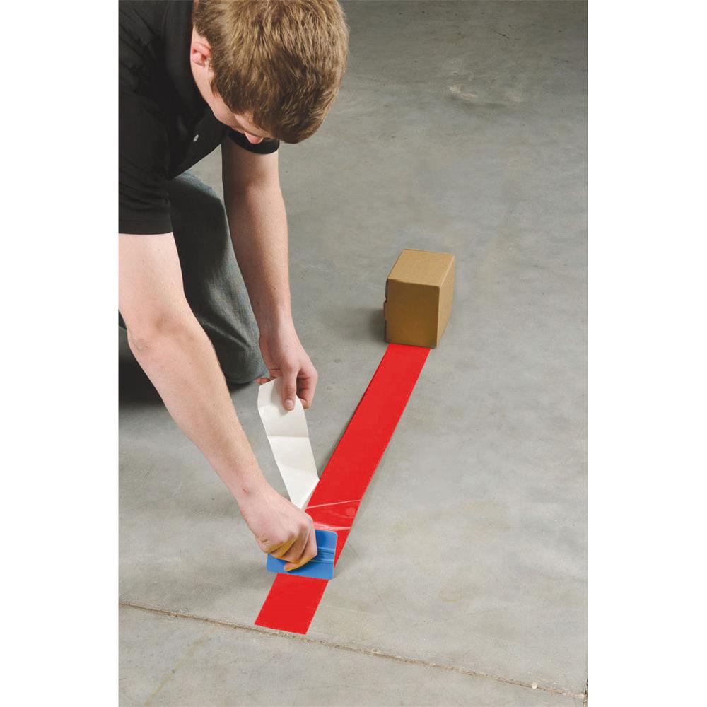 Brady ToughStripe 30m Red Floor Marking Tape available online