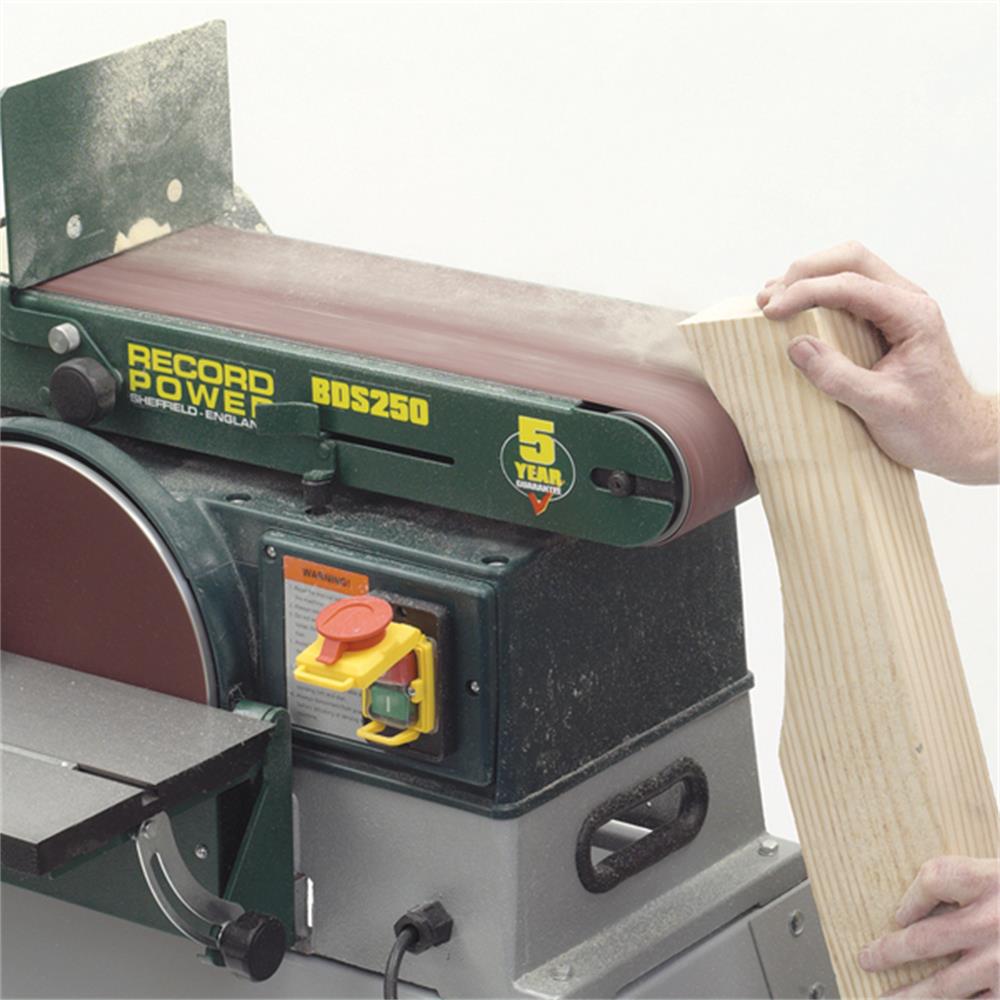 Record Power BDS250 254mm Belt and Disc Sander available online