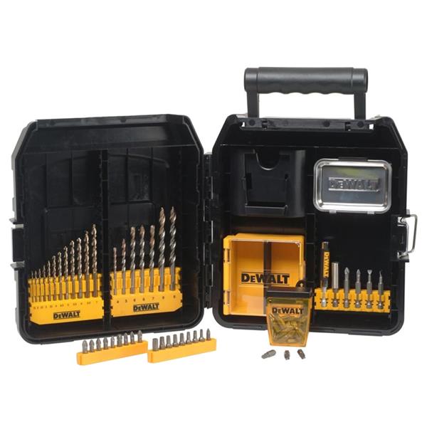 DeWALT DT9281QZ 63 Piece Mini Masonry and Metal Drilling Bit Set
