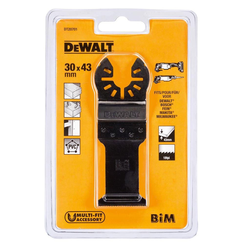 DeWALT DT20701QZ MultiTool Wood and Nails Blade available online