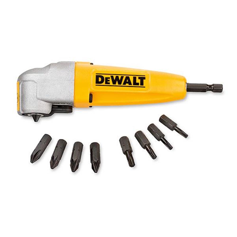 DeWALT DT71517T Right Angle Attachment with Screwdriver Bits available
