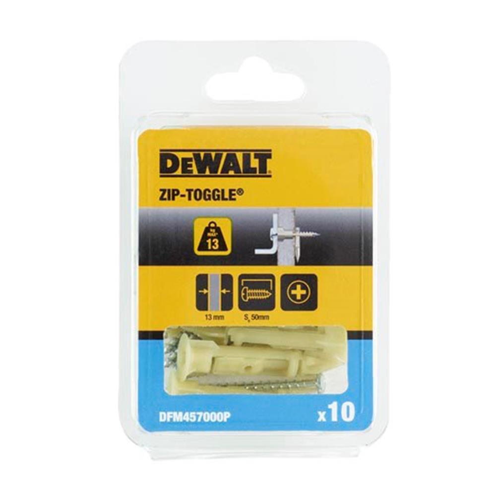 DeWALT DFM4570000 50mm ZipToggle with Screws 50 Pack available