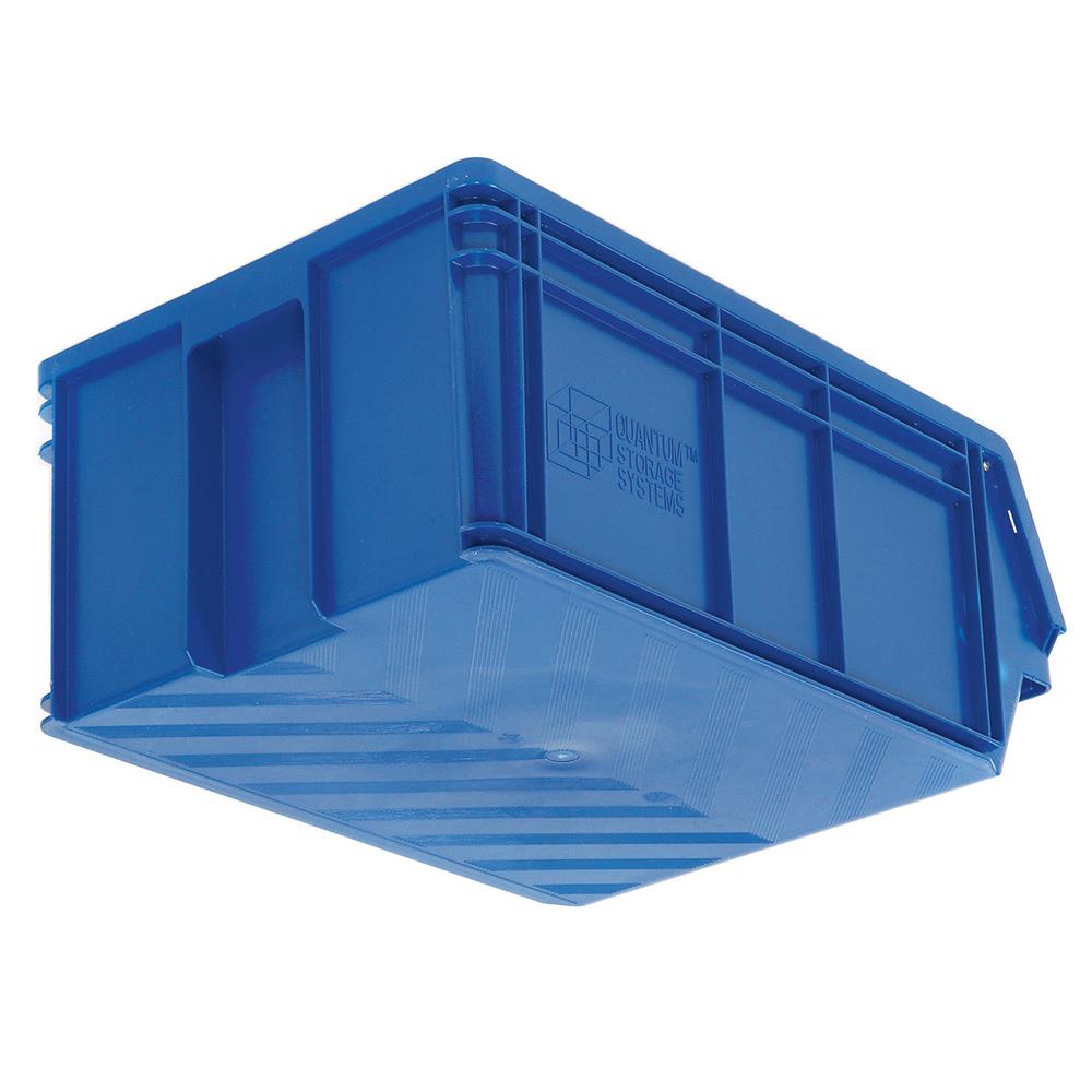 Quantum Storage 648 x 425 x 279mm Magnum Plastic Stackable Storage Bin