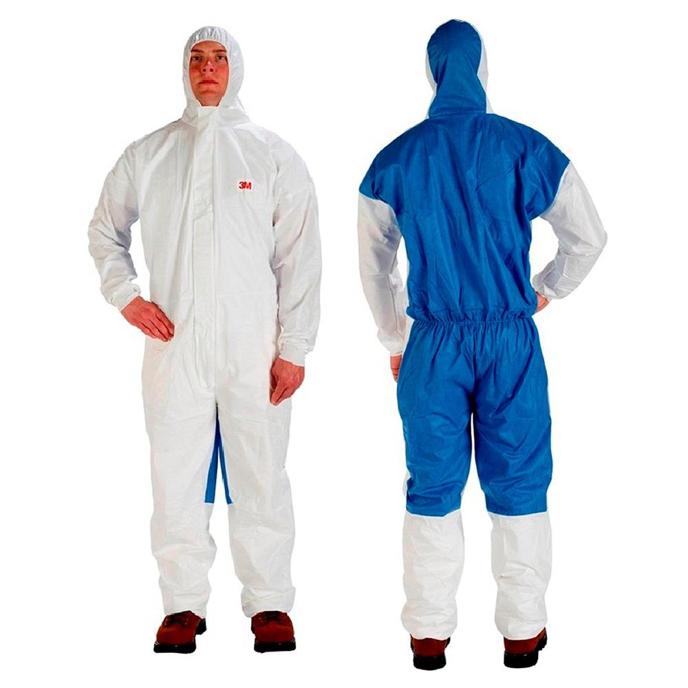 3M 4535 Protective Disposable Coverall White/Blue available online
