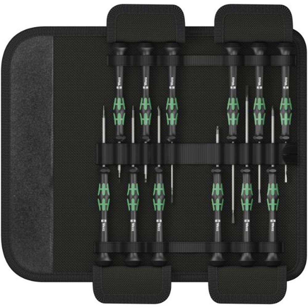 Wera 073675 12 Piece SB 1 Kraftform Screwdriver Micro Set available ...