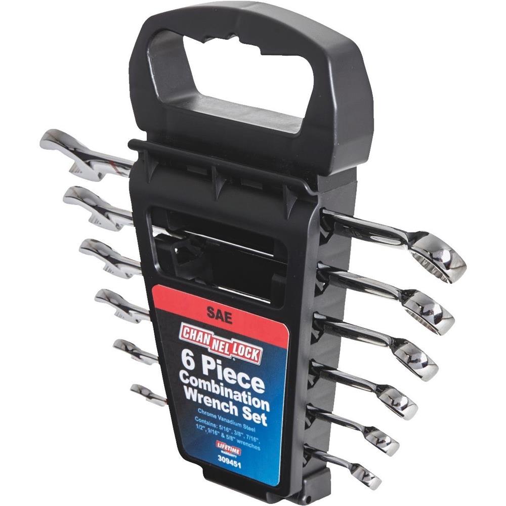 Channellock 309451 6 Piece Imperial Combination Wrench Set available
