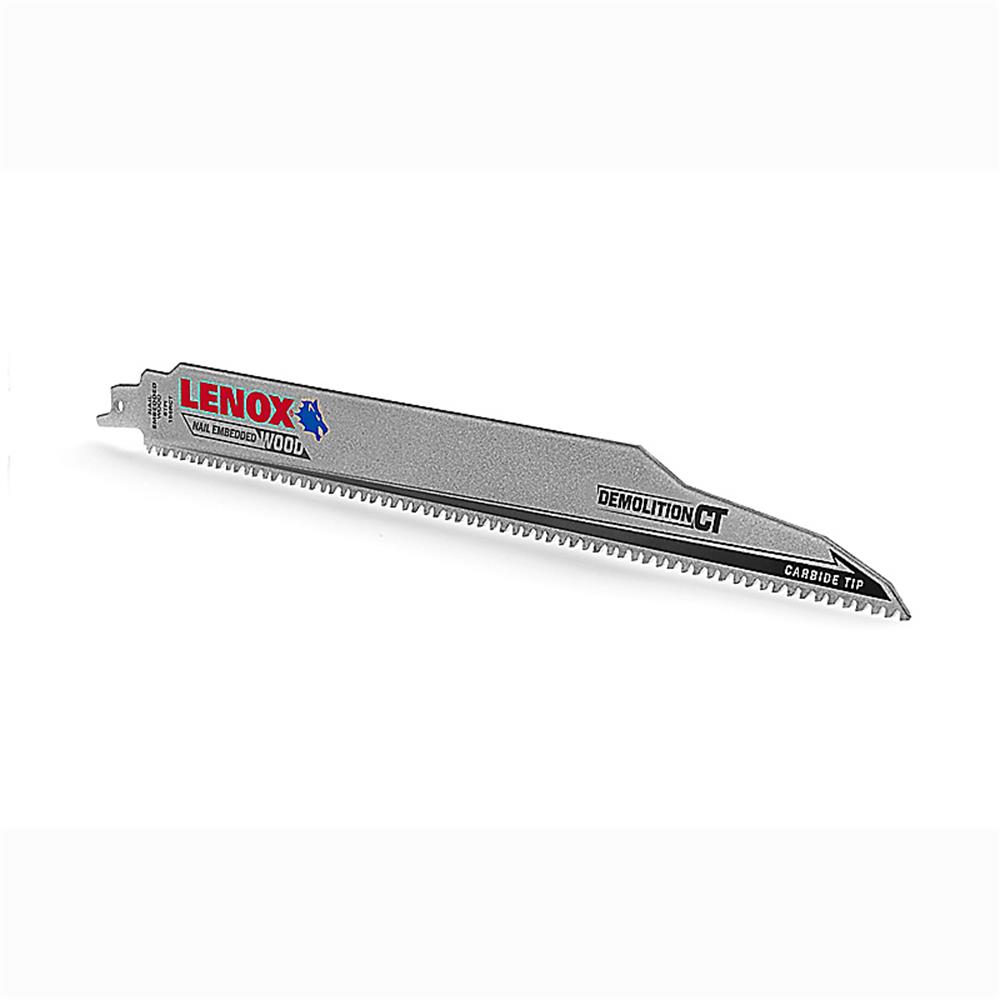 Lenox Demolition Carbide Tipped Reciprocating Saw Blade available