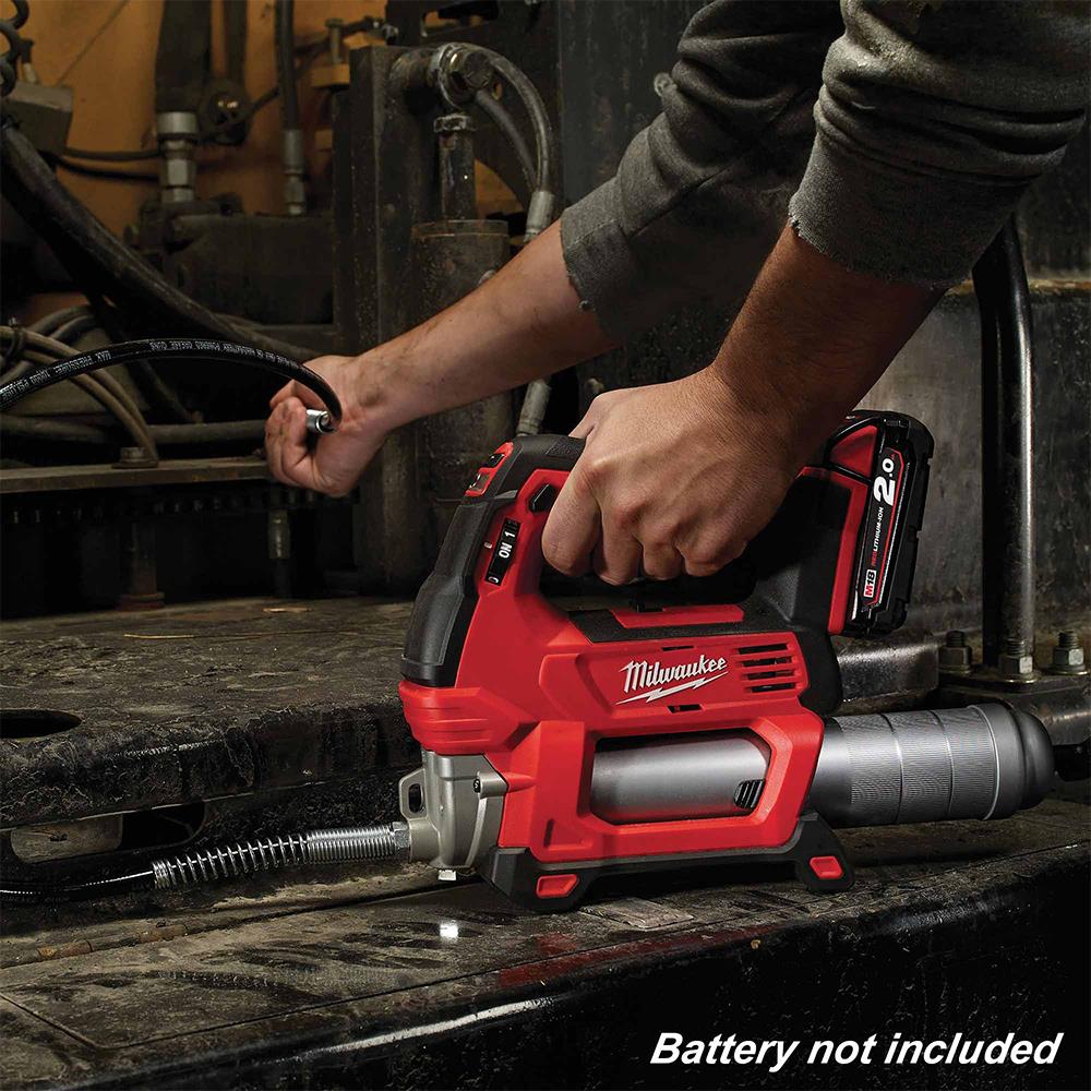 Milwaukee M18 GG0 Heavy Duty Grease Gun Bare Unit available online Caulfield Industrial