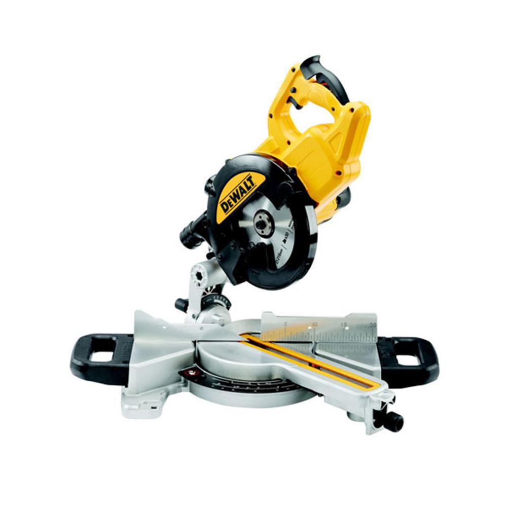 DeWALT DWS774 110V 216mm Slide Mitre Saw with XPS available online
